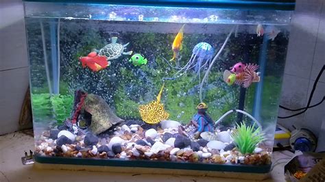 fake fish aquarium